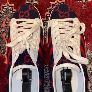 Gucci Men's GG Wool Sneakers (Limited edition)
